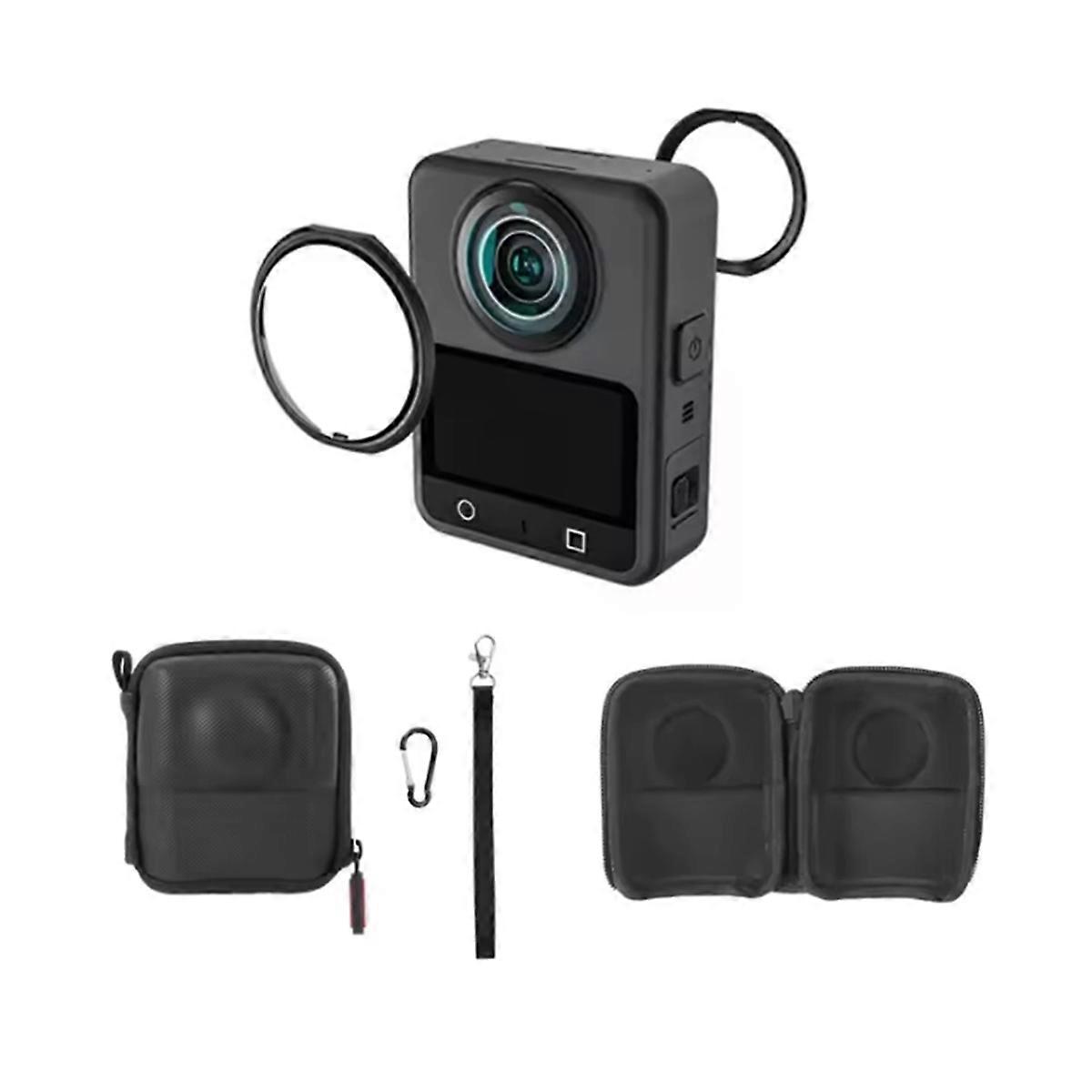 for 360 Camera Lens Guards - Anti-Scratch Protector Cover Storage Case Accessories