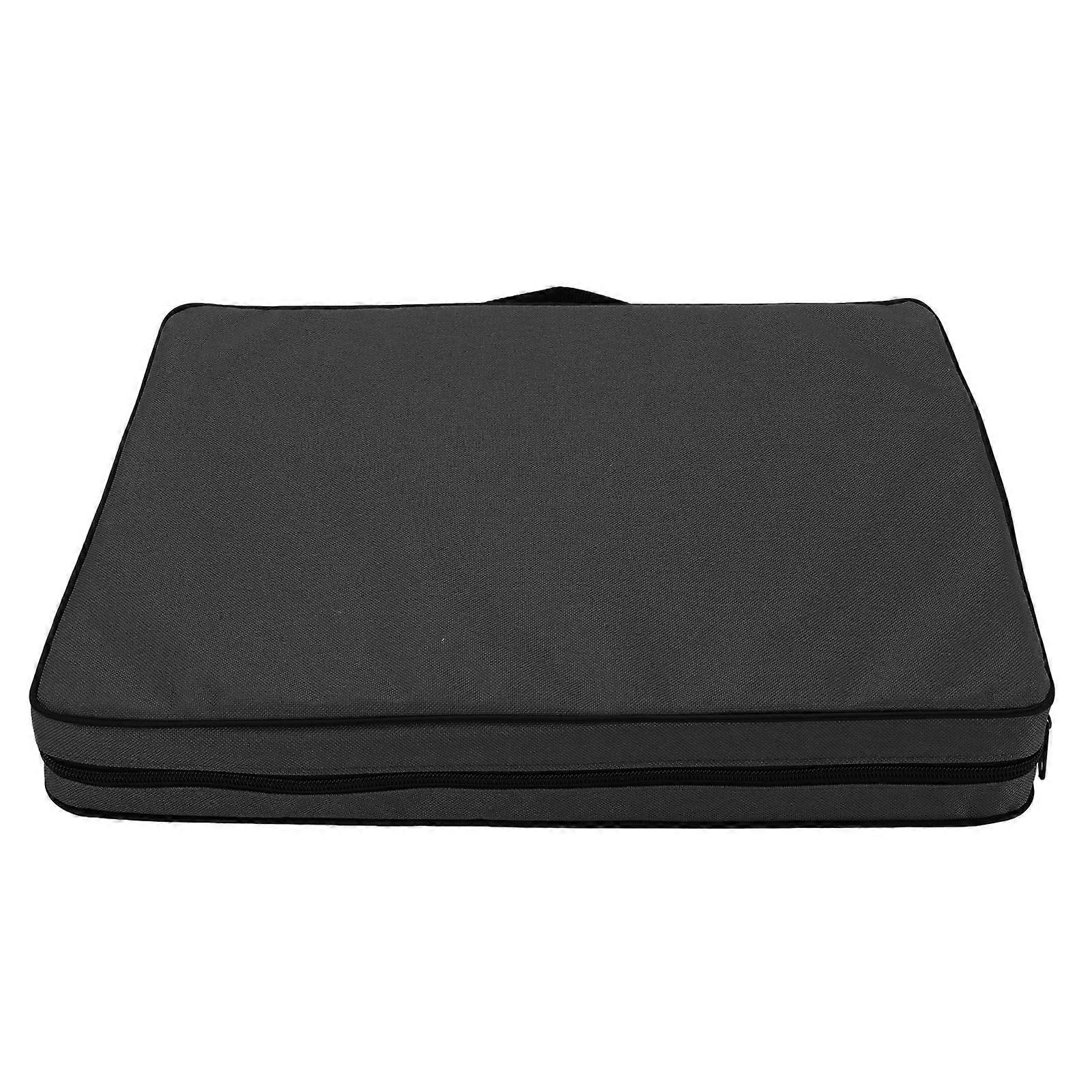 Stadium Cushion Water Proof Bleacher Cushion Comfortable Stadium Pad for Outdoor and Camping Black