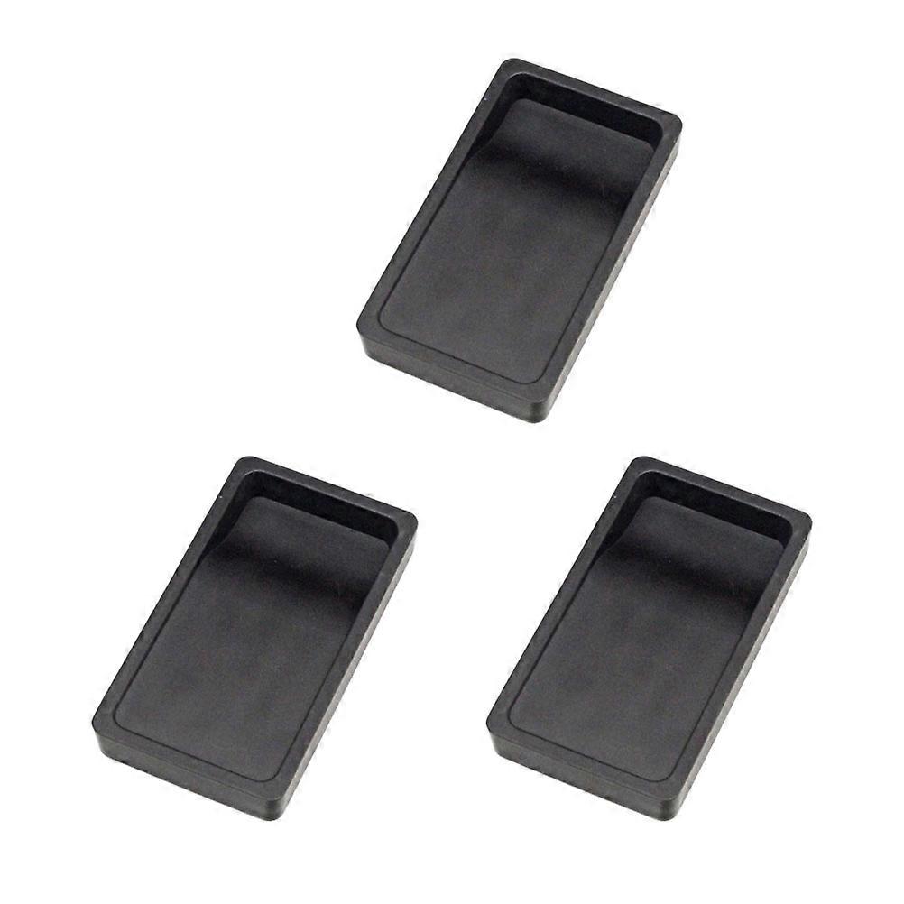 Plastic Calligraphy Inkstone Two-Sided Students Inkstone 15Pcs