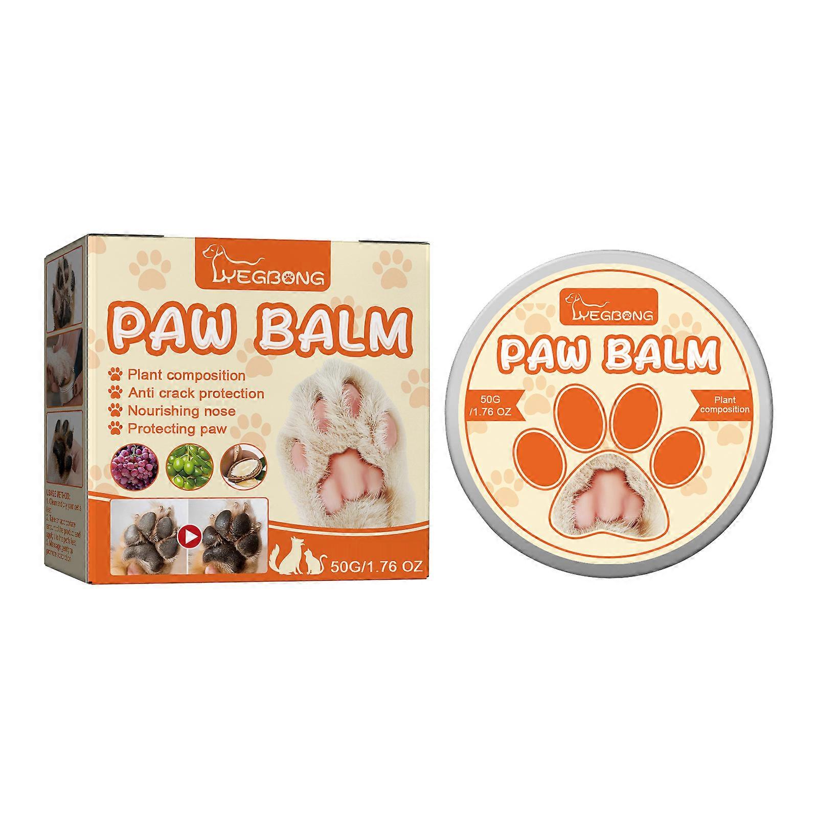 Pet moisturizing paw cream to prevent dryness and cracking, moisturizing the paws of dogs and cats, 50g