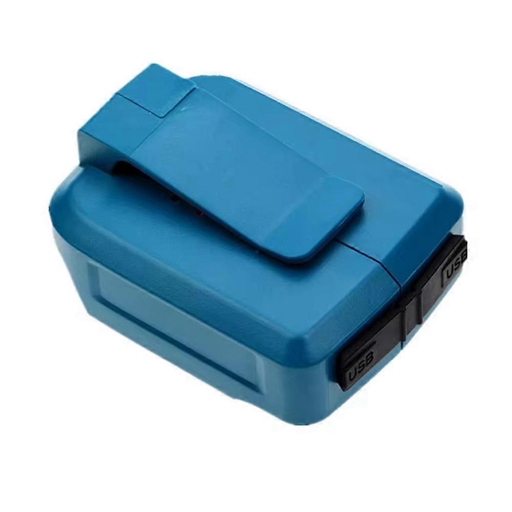ADP05 Battery Adapter for Makita 14.4V 18V Battery BL1830 BL1430 USB Charging Adapter for HongSong Lomvum ZhiPu JiangMi