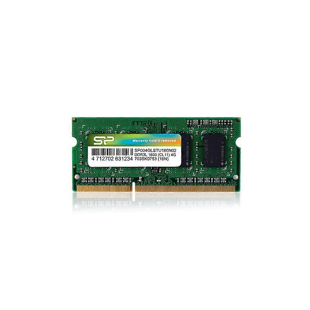 Silicon Power Sp004glstu160n02 Memory Module 4 Gb 1 X 4 Gb Ddr3l 1600 Mhz
