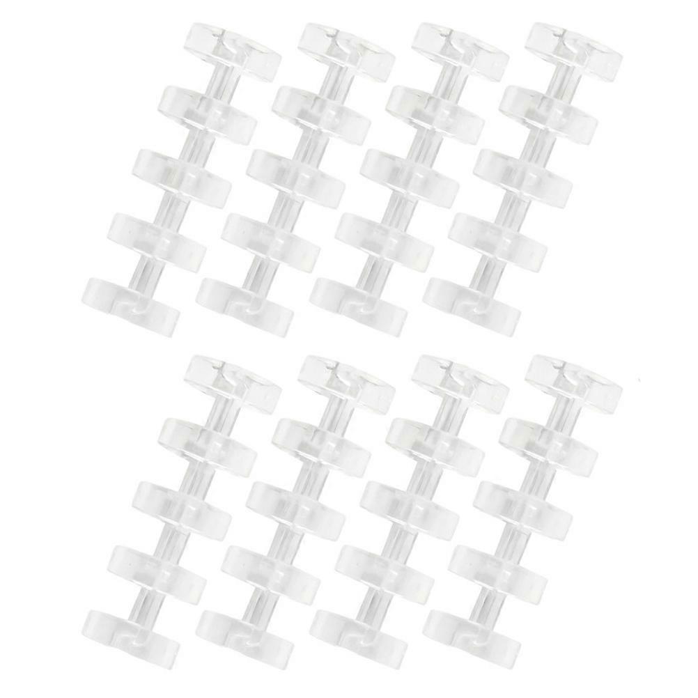 Creative Stationery 16Pcs Loose Leaf Binders for Painters Memo Filing Office Work Transparent and Sturdy