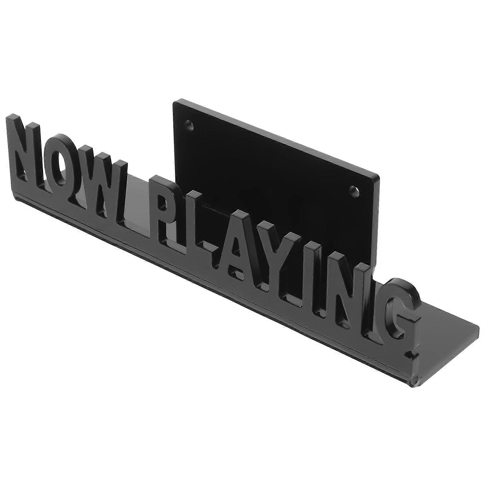 Wall Mount Vinyl Record Storage Organizer Display Rack Square Shape For Bedroom 1Set