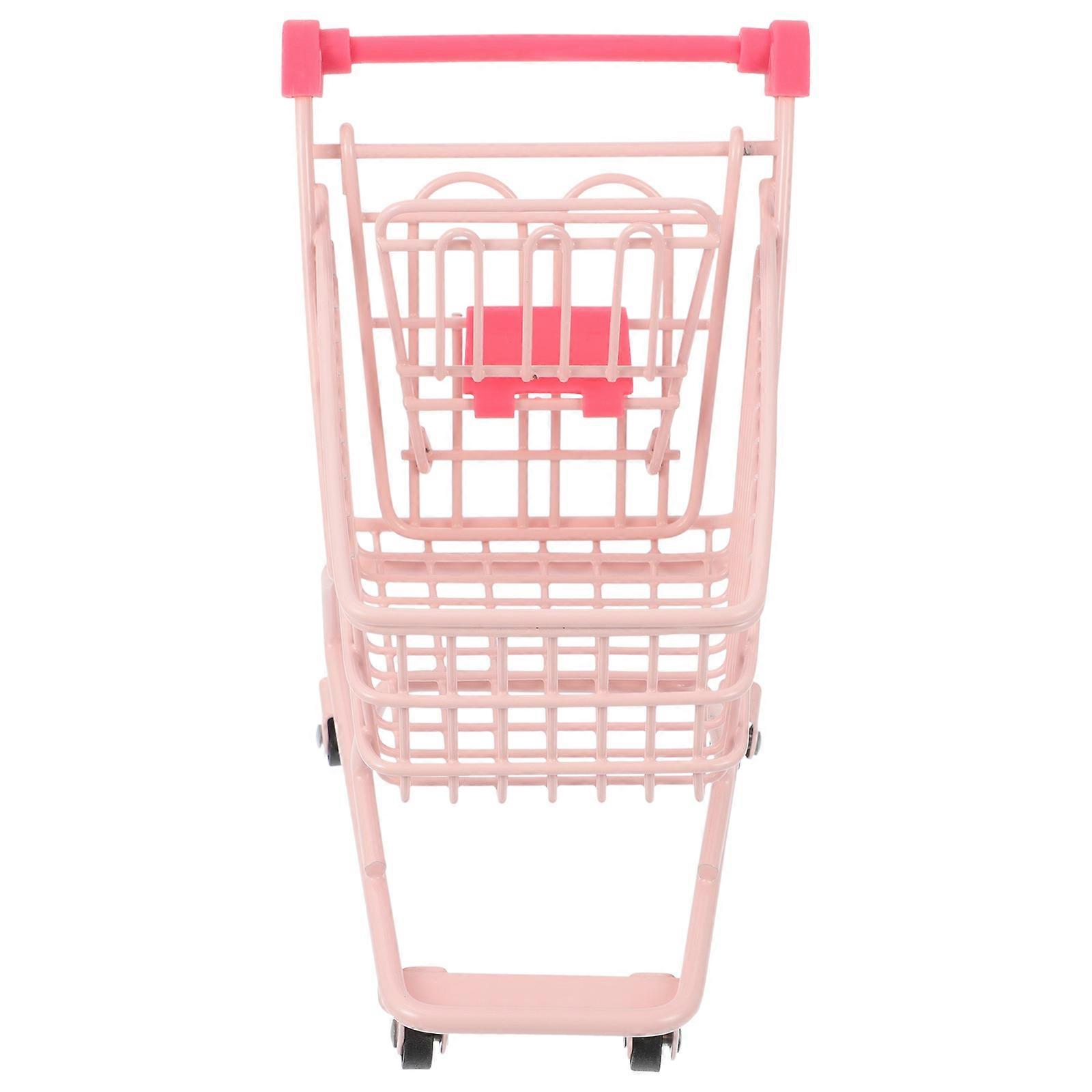 Mini Shopping Trolley Creative Mini Shopping Cart for Decoration