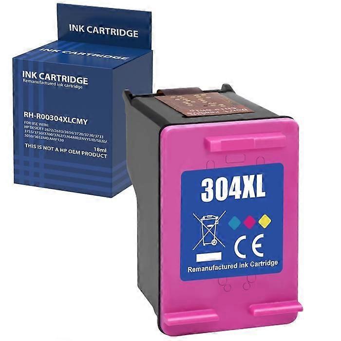 Ink Cartridge - HP - 304XL - Color - Compatible with DeskJet and Envy - XL