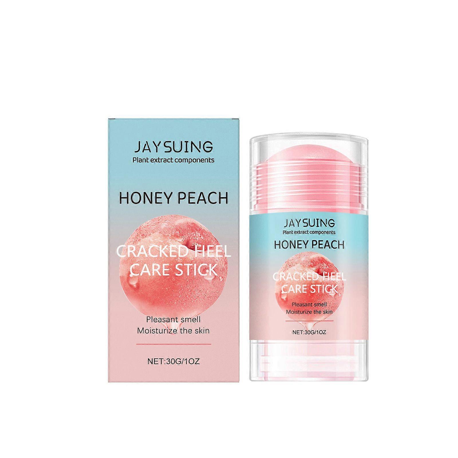 Peach flavored moisturizing foot care stick 30g