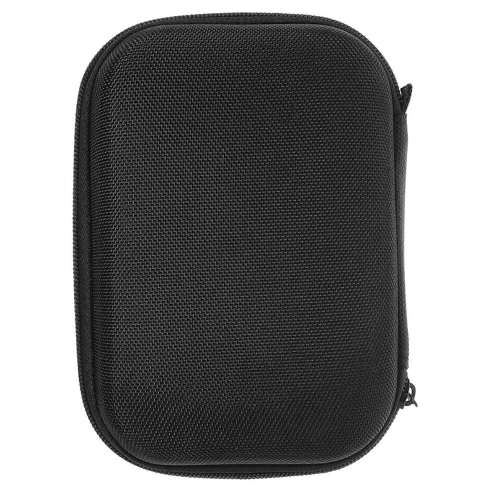 Electronic Accessories Organizer EVA Storage Case For Friends Black 1Set