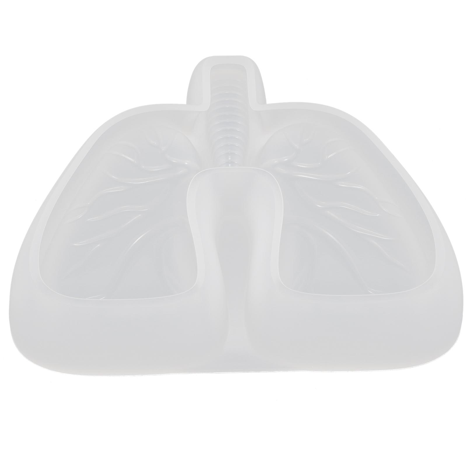 Lung Shape Silicone Ashtray Mold 2Pcs Ideal For Craft Enthusiasts Engaging In DIY Activities Featuring Easy To Use Design