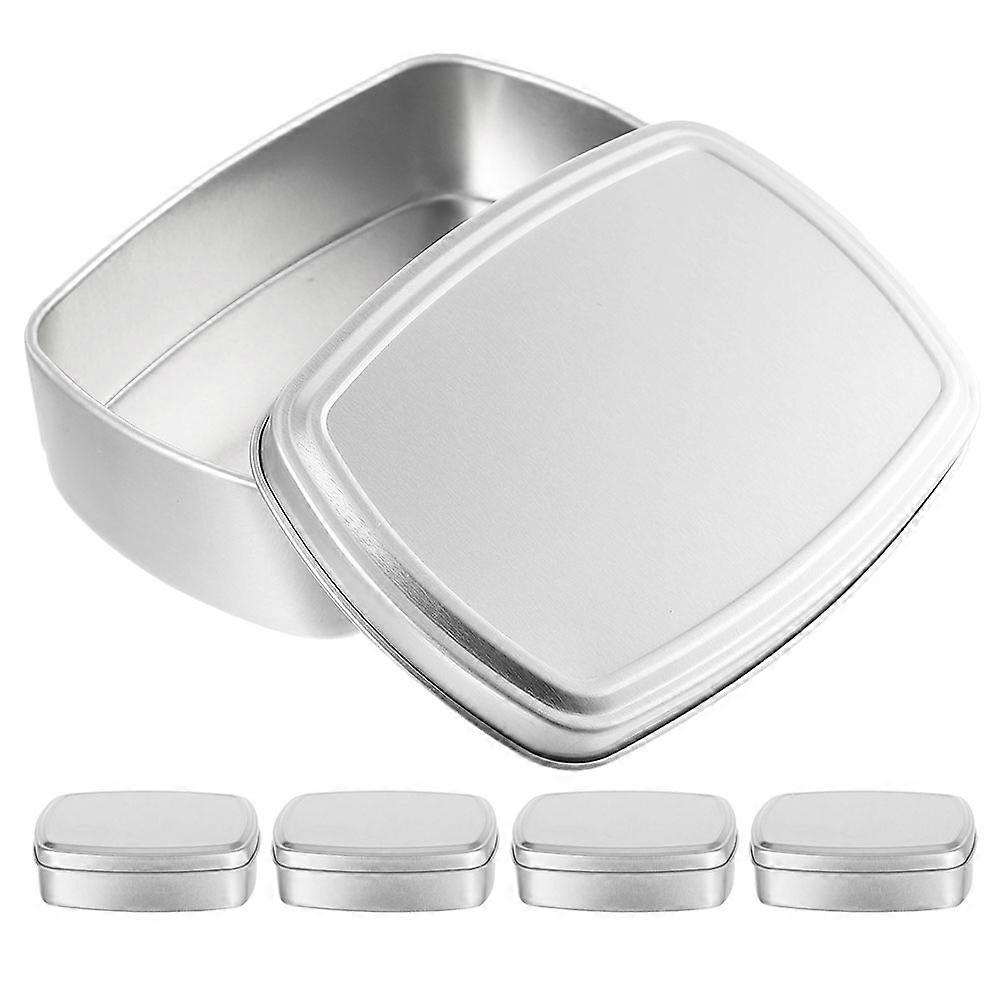 Rectangular Aluminum Storage Boxes with Lid for Storage Use 15Pcs