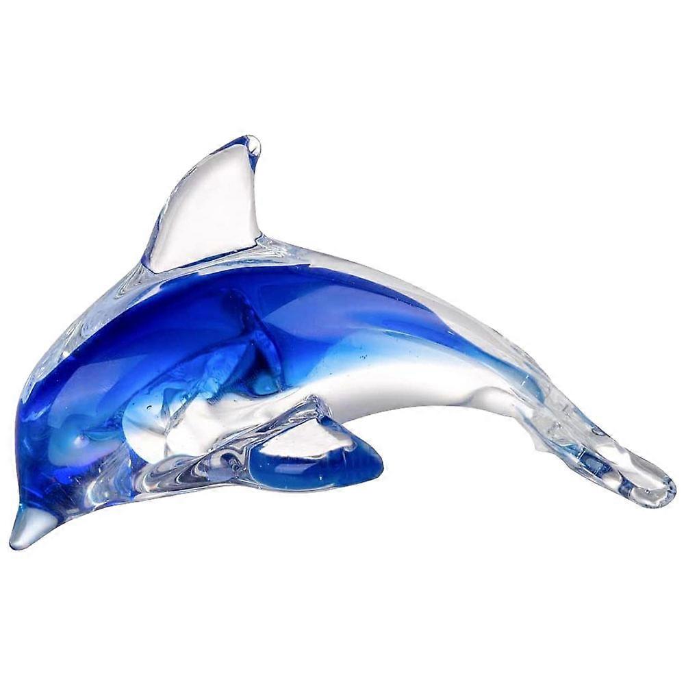 Dolphin Ornament Compact Dolphin Statue for Decor Use