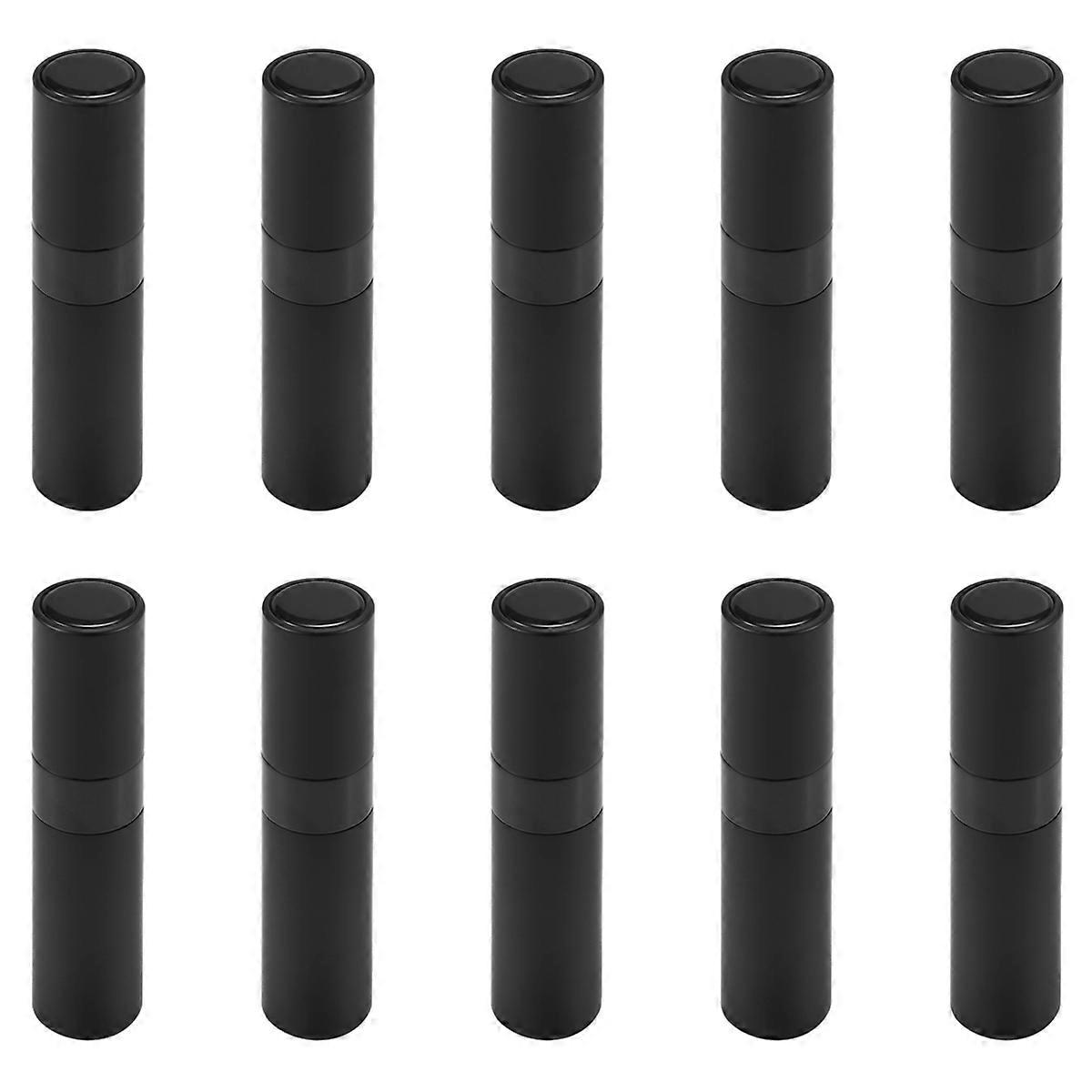 8ml Mini Flacon Rechargeable Atomiseur de Parfum Vide - Noir