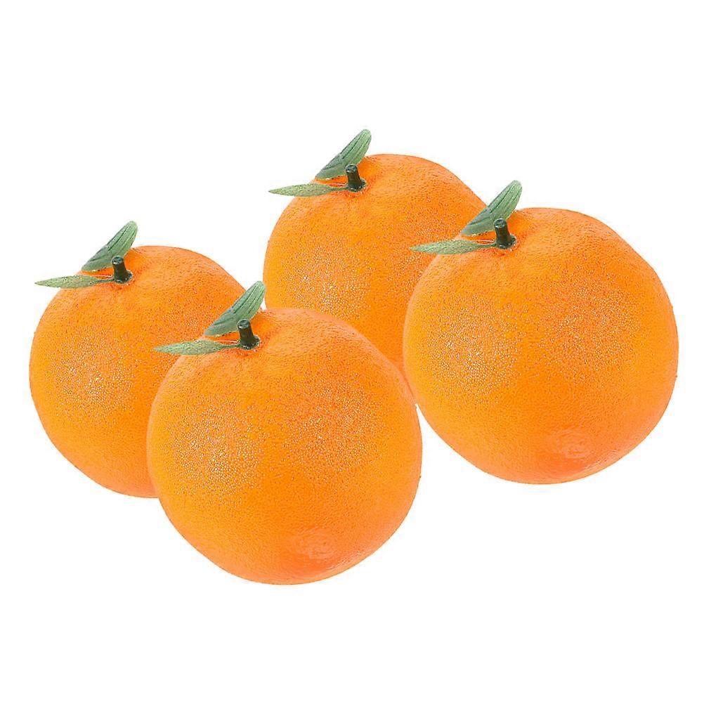 Artificial Oranges Foam Fruit Models for Decor 20Pcs Orange Home Decorations