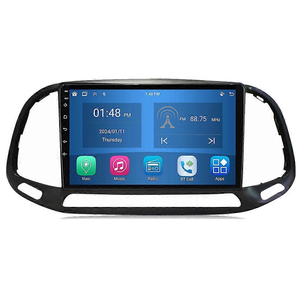 Car Multimedia Player 4G+64G For Fiat Doblo 2015 - 2019 CarPlay Android Auto Stereo Radio GPS Navigation Autoradio Bluetooth 2Din Video Touch