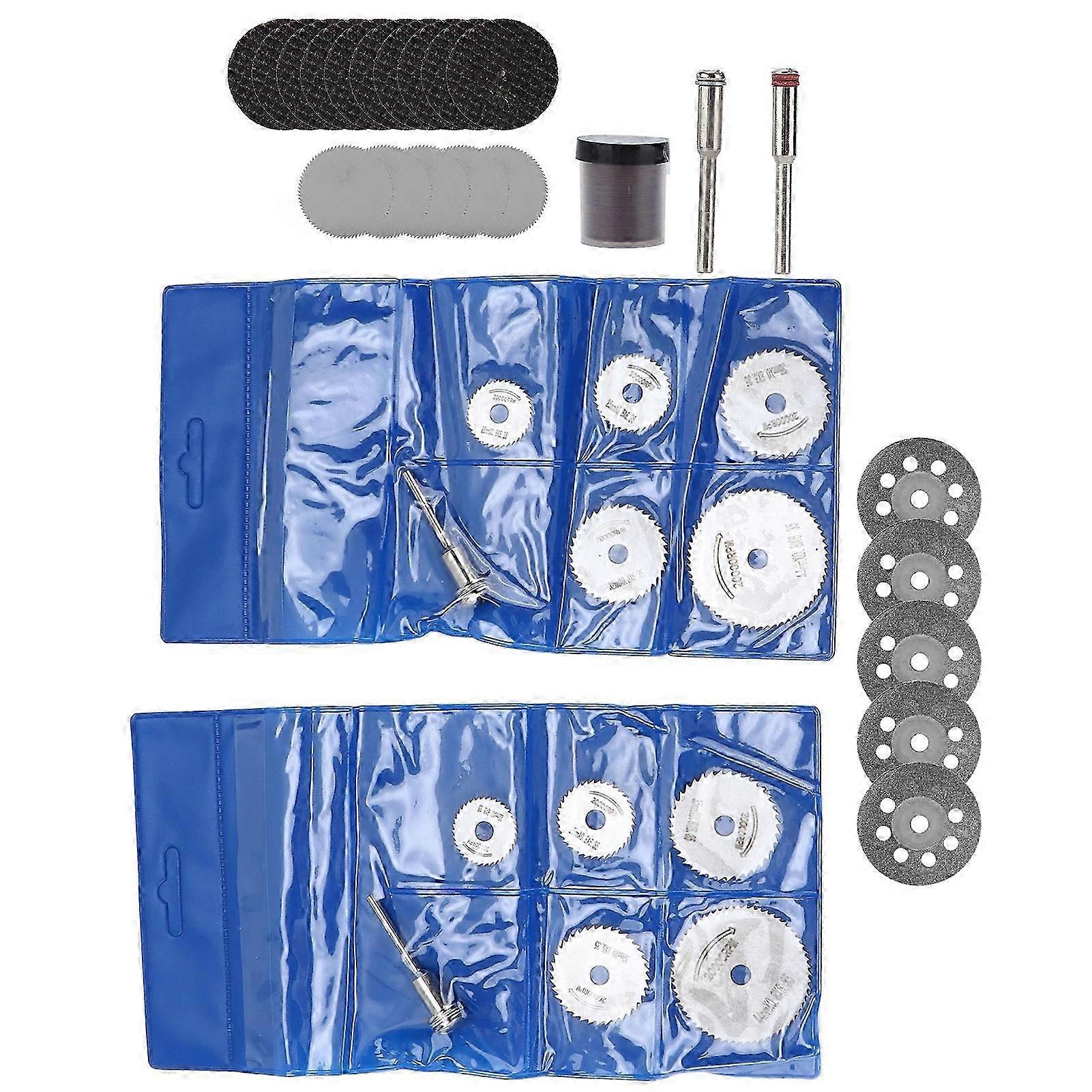 Cutting Wheel Set HSS Circular Saw Blades Resin Cut Off Discs for Rotary Tools Hardware 25-26