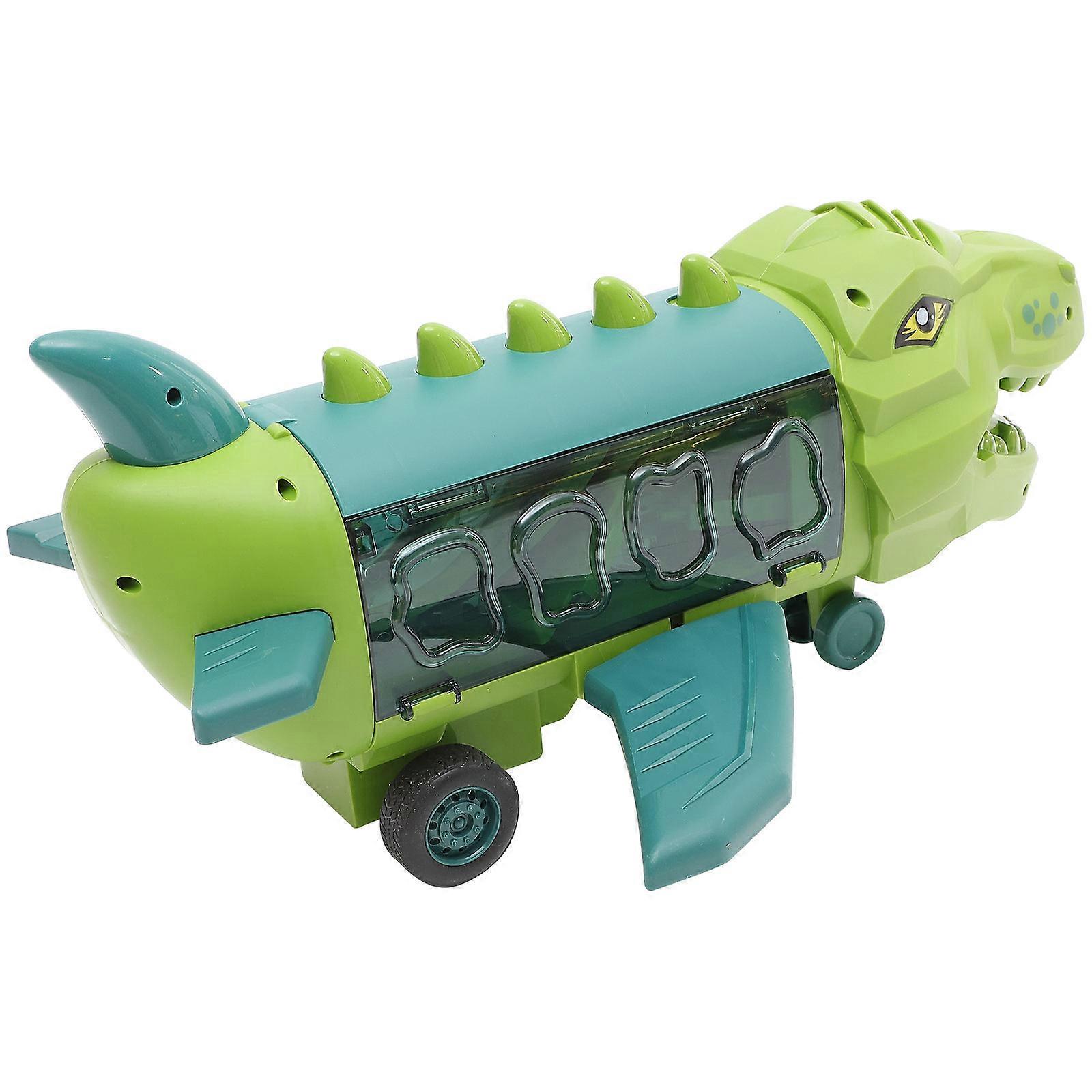Simulation Dinosaur Toy Plastic Dinosaur Plane with Transforming Function