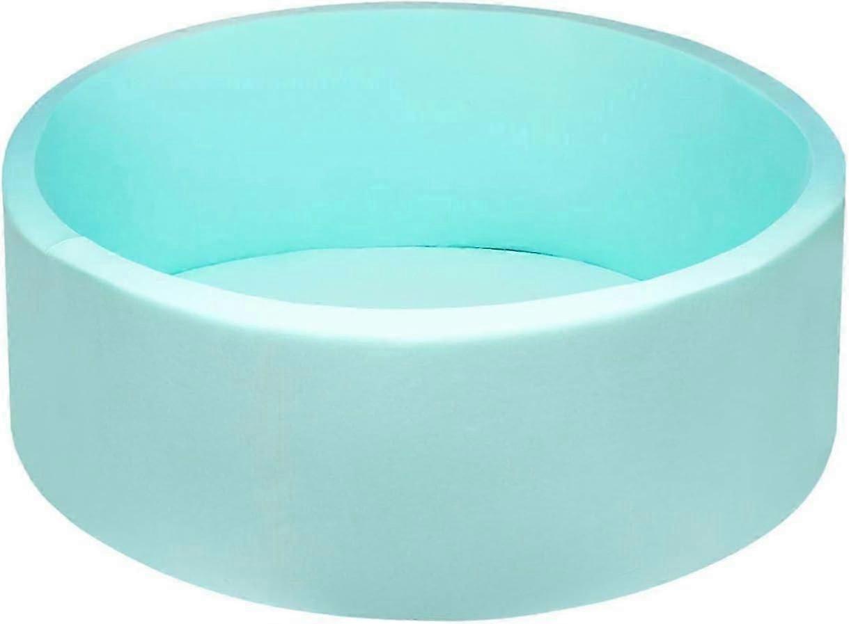 AURA Kids Foam Ball Pit, Kiddie Balls Pool, Soft Baby Playpen Indoor Outdoor, Memory Foam Ball Pit For Children (Blue)