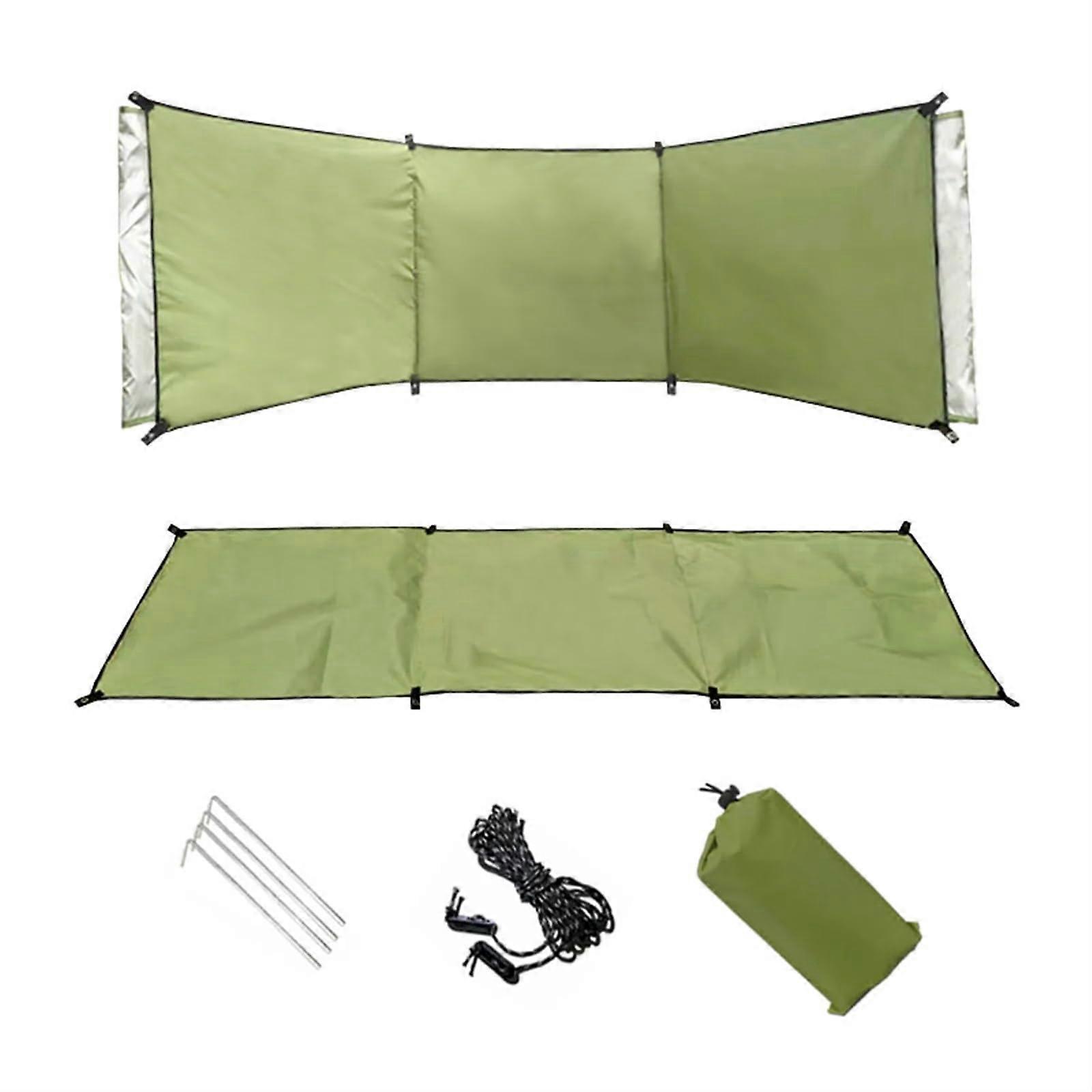 Windbreakers Portable Picnic Windshields Detachable Beach Windscreens Sunshade Shelter Stove  Privacy Style A