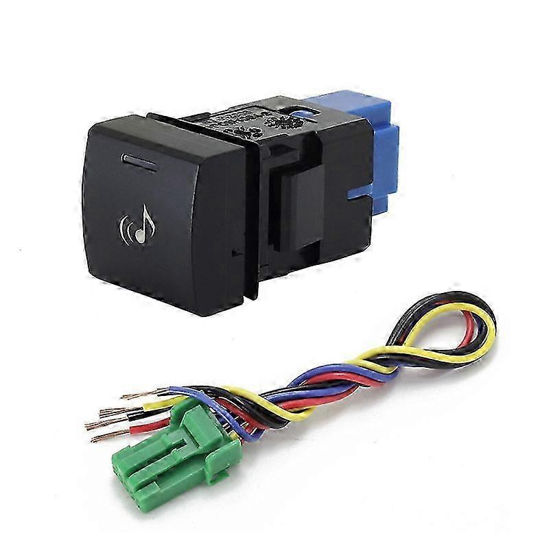 1PC Front Fog Light After Fog Light radar Spotlight Tailgate music audio Switch Button For Toyota RAV4 2020 25-26s