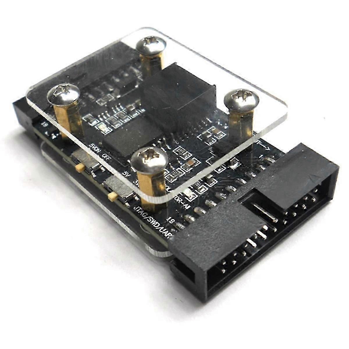 The High-Voltage Isolation Simulator Adapter Board Supports JTAG/SWD/Serial UART Ports for V9 V10 V1
