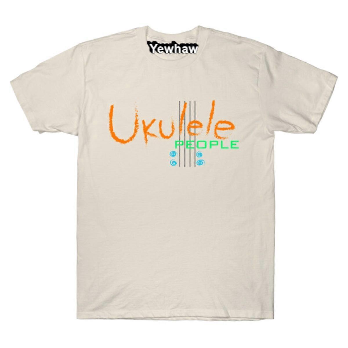 Ukulele People (orange) T-shirt