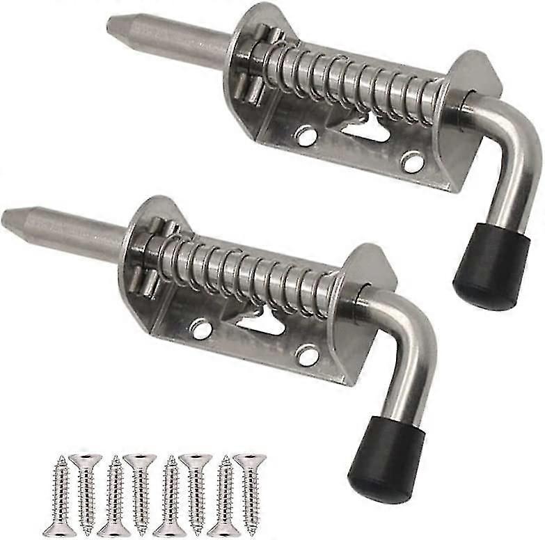 Gate Latch 2 Pieces Door Latch Door Latch Sliding Door Latch Sliding Bolt Spring Latch Spring Latch For G