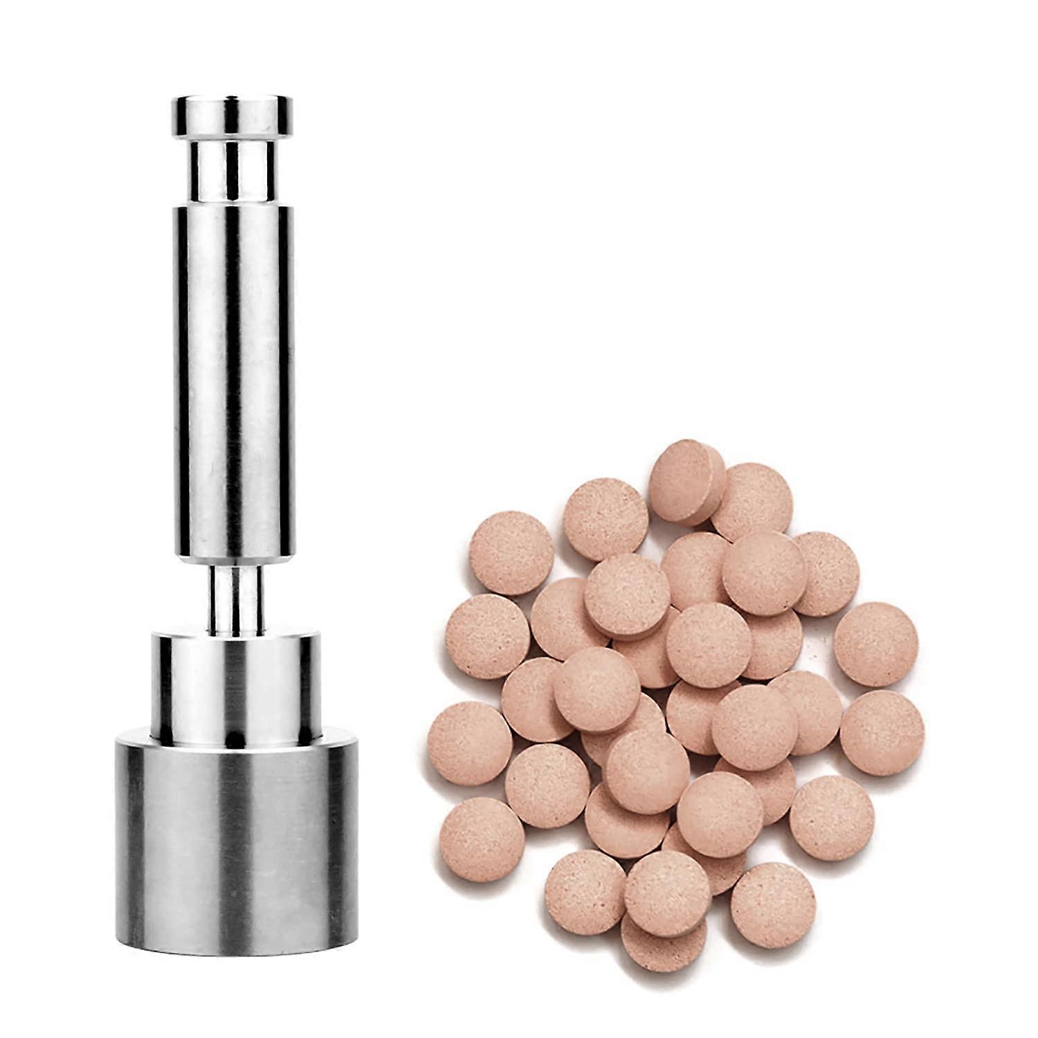 Manual Milk Tablet Press Machine 6mm Pill Press, Hand Pill Making Tool, Sugar Slice Device For Home Kitchen