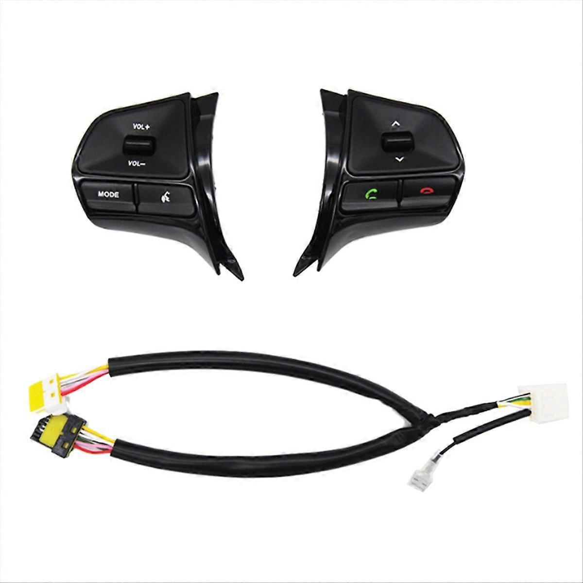Car Multifunction Steering Wheel Button Control Volume Switch for 
