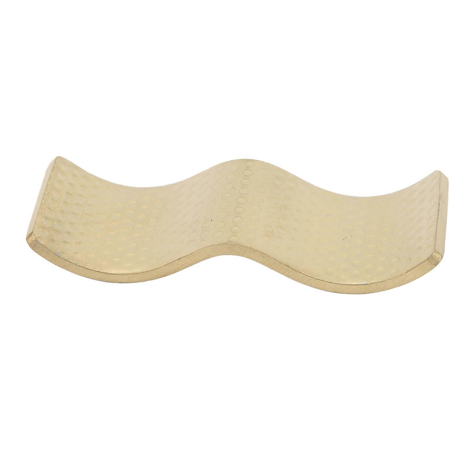 Chopstick Holder Stainless Steel Dual Use Non Stick Elegant Chopsticks Rest Stand for Spoon Fork Gold 