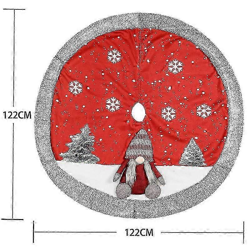 クリスマスツリースカート黄麻布の木スカートギフトクリスマスツリーエプロンクリスマスツリーボトムデコレーション用品