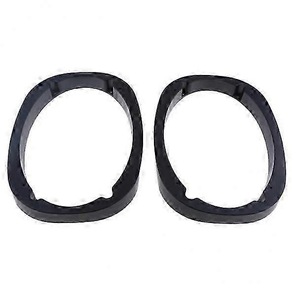 2x2Pieces 6 "x 9" Stereo Audio Speaker Spacer Adapter Universal Plastic Hollow-Good