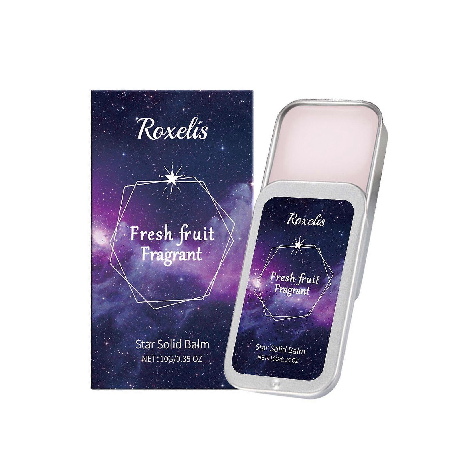 Roxelis Fruit Fragrant Body Fragrance Cream Elegant And Light Fragrance Refreshing, Non-Sticky And Long-Lasting Portable Charm Pocket Fragrance Cream
