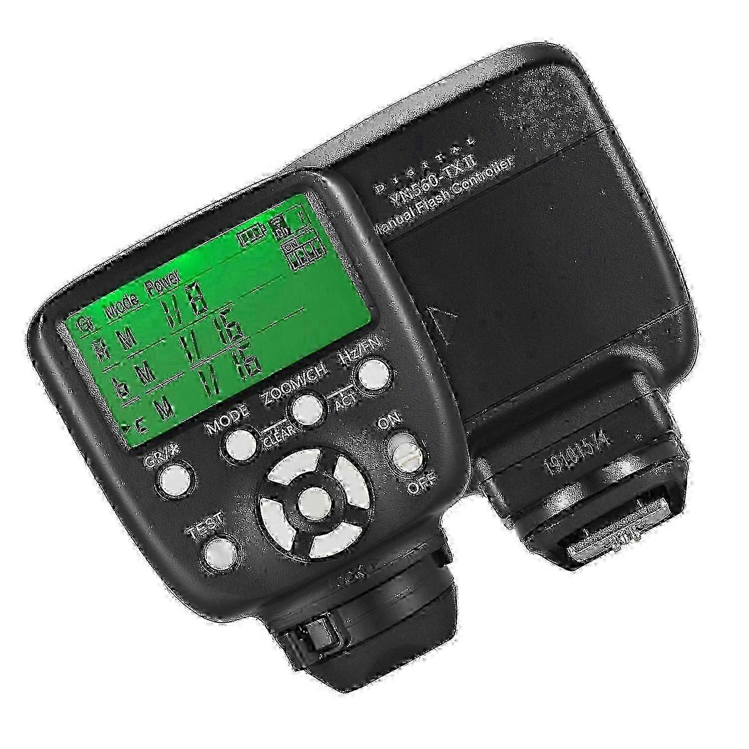 YN560-TX II Flash Trigger Remote Controller with LCD Transmitter for Canon DSLR Cameras - Photography Accessory