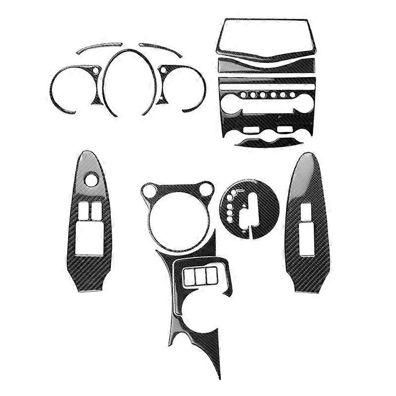 17pcs Full Coverage Interior Decoration Kit Durable & Stylish Designs for 370Z