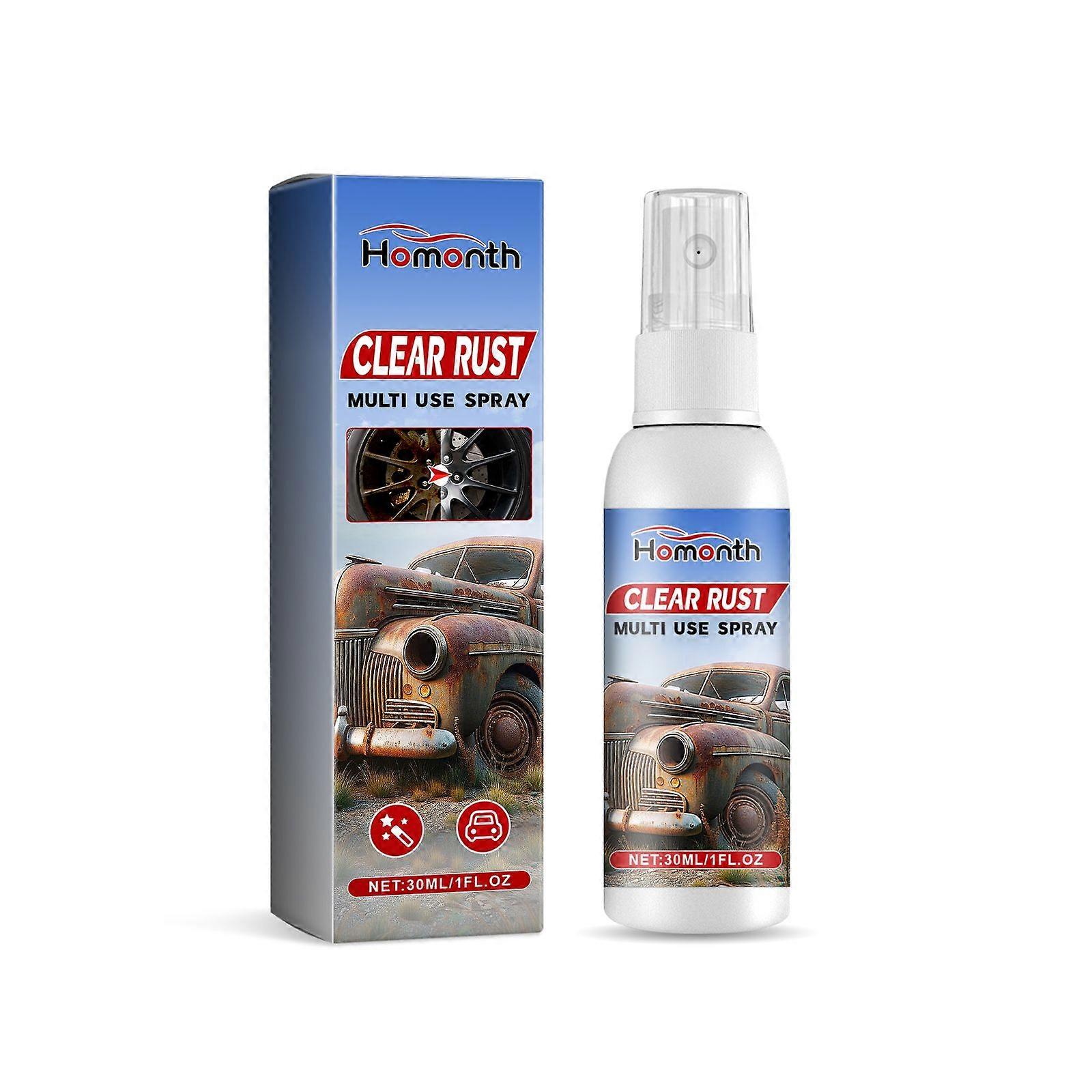 Multi-Purpose Rust Removal Spray Contains Citric Acid