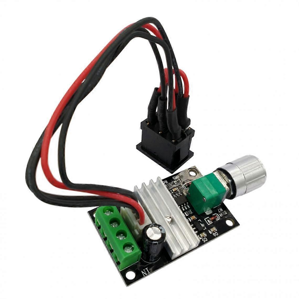 6V 12V 24V 28V PWM DC Motor Controller Adjustable Forward Reverse Switch