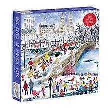 Michael Storrings Bow Bridge In Central Park 500 Piece Puzzle Game Book
