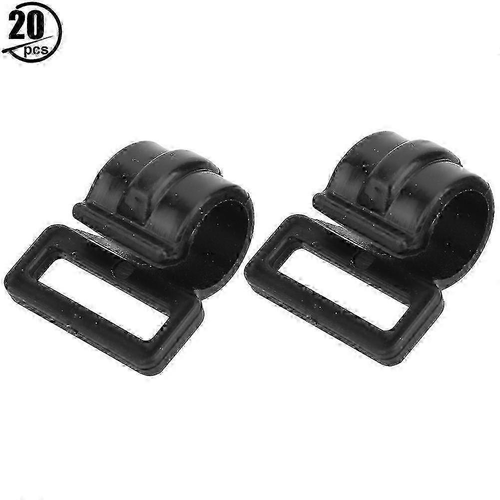 20Pcs Portable Quality PVC S shape Hook Accessory for Tent Usage High Temperature Resistance