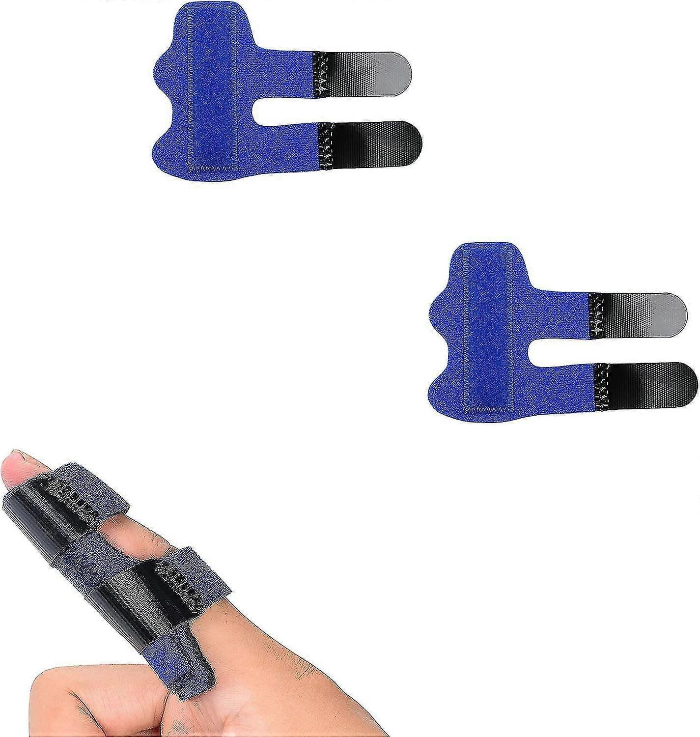 Support de doigt, support en aluminium réglable 2 pcs