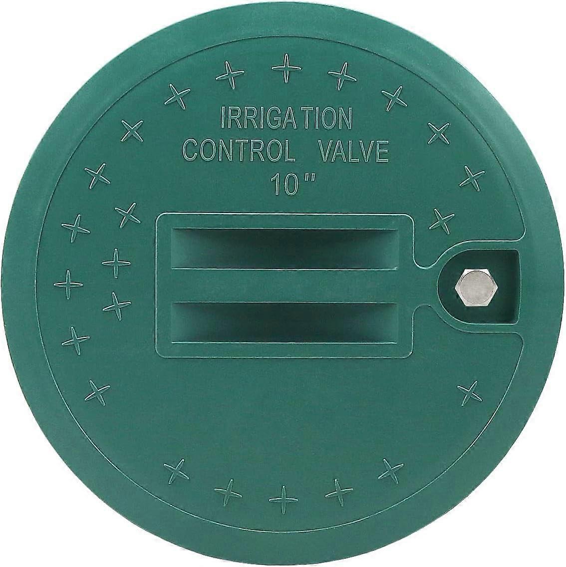 10" Valve Box Cover Lid Replacement for Sprinkler System Irrigation Circular Valve Box Lid