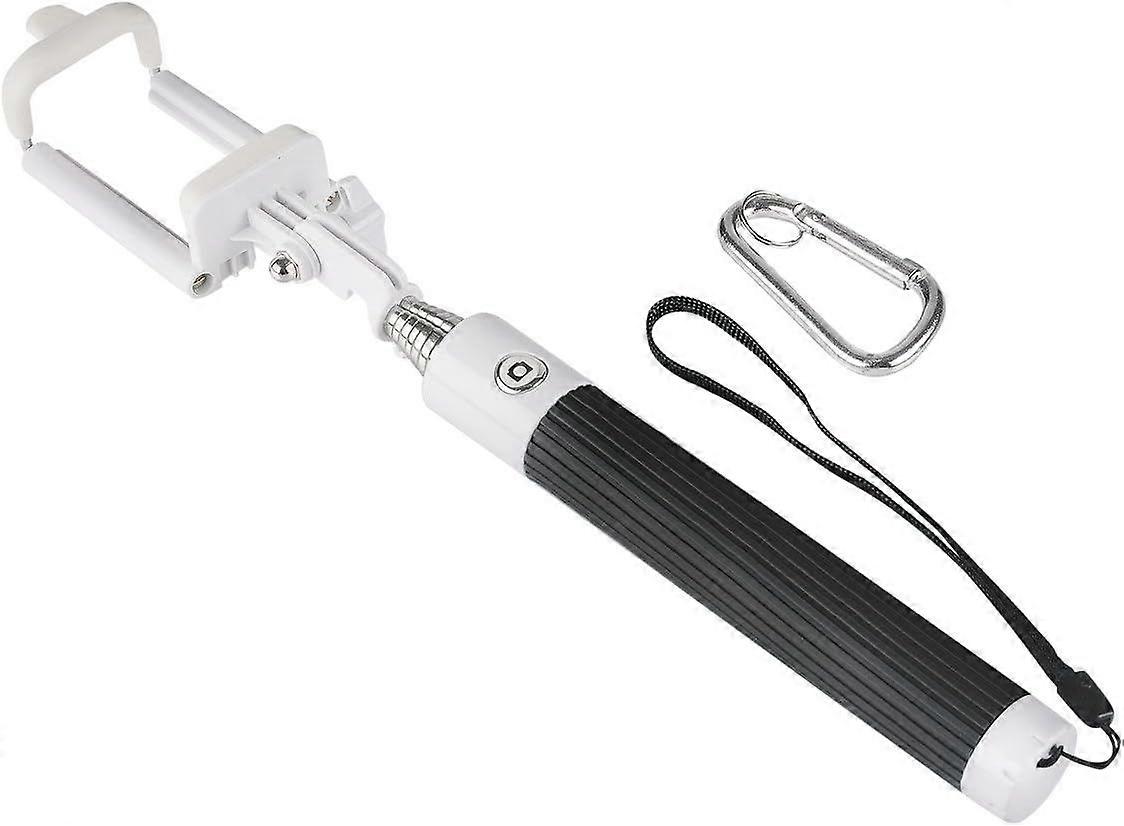 Vivitar Selfie Stick with Aux-in Wired Shutter Release Cable (Black)