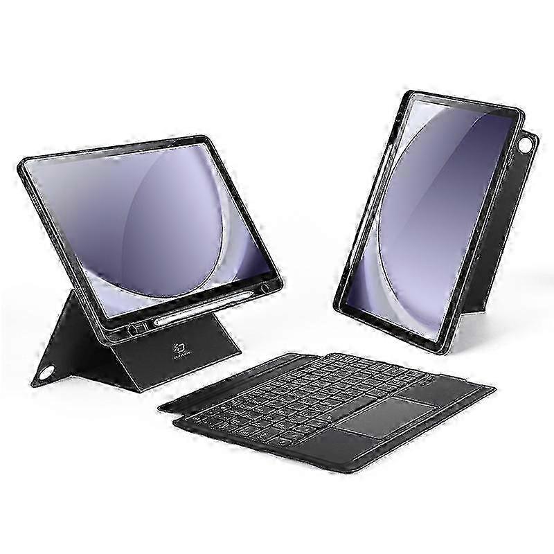 DUX DUCIS DK Floating Magnetic Keyboard Leather Tablet Case For Samsung Galaxy Tab A9+ 2025