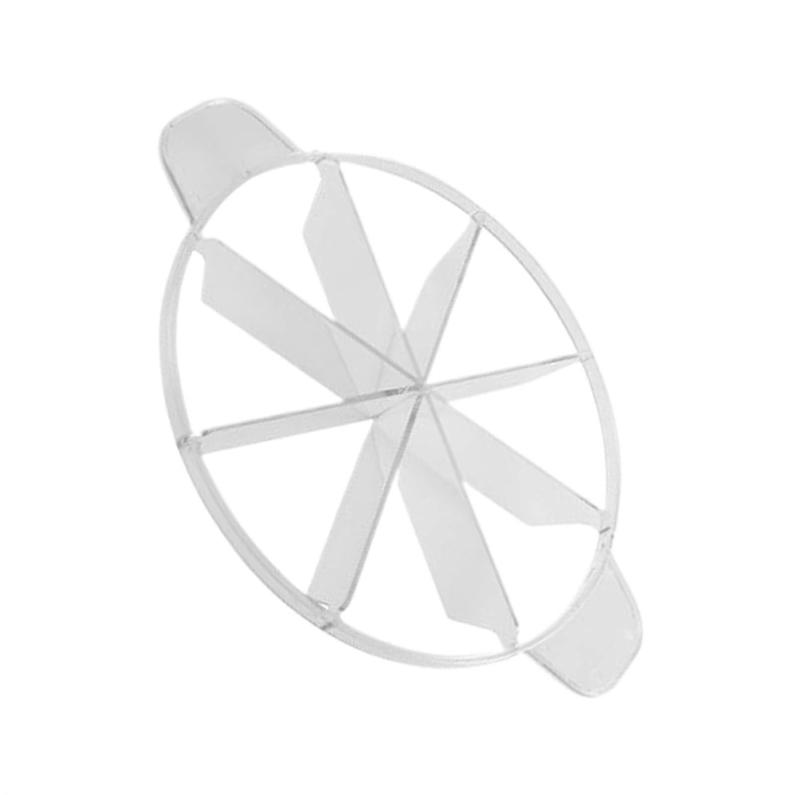 Cake Slicer Transparent 8Cut Cake Portion Cutter Pie Pastry Server For Fondant Flan Decoration