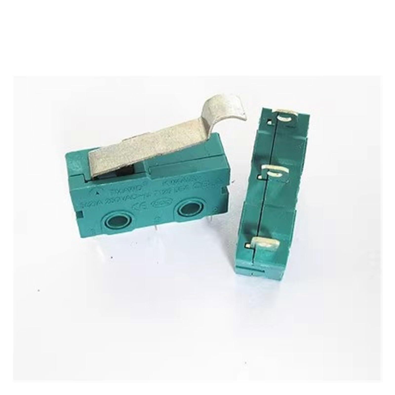 1PCS Micro Switch 3 Pin Bend 17mm Silver 5A 250V Limit Stroke Switch for Electrical Devices