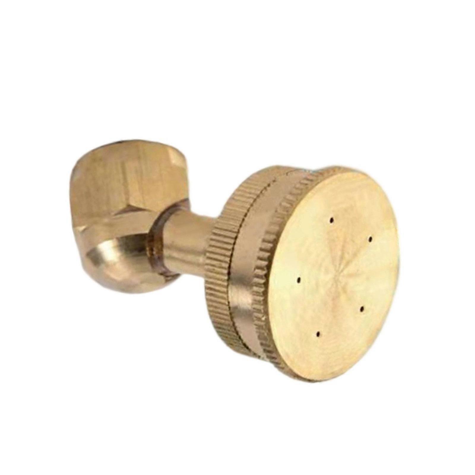 Bronze Agricultural Sprinkle Nozzle With 5 Modifiable Harbors For Efficient Fog Irrigation Structure Multicolor