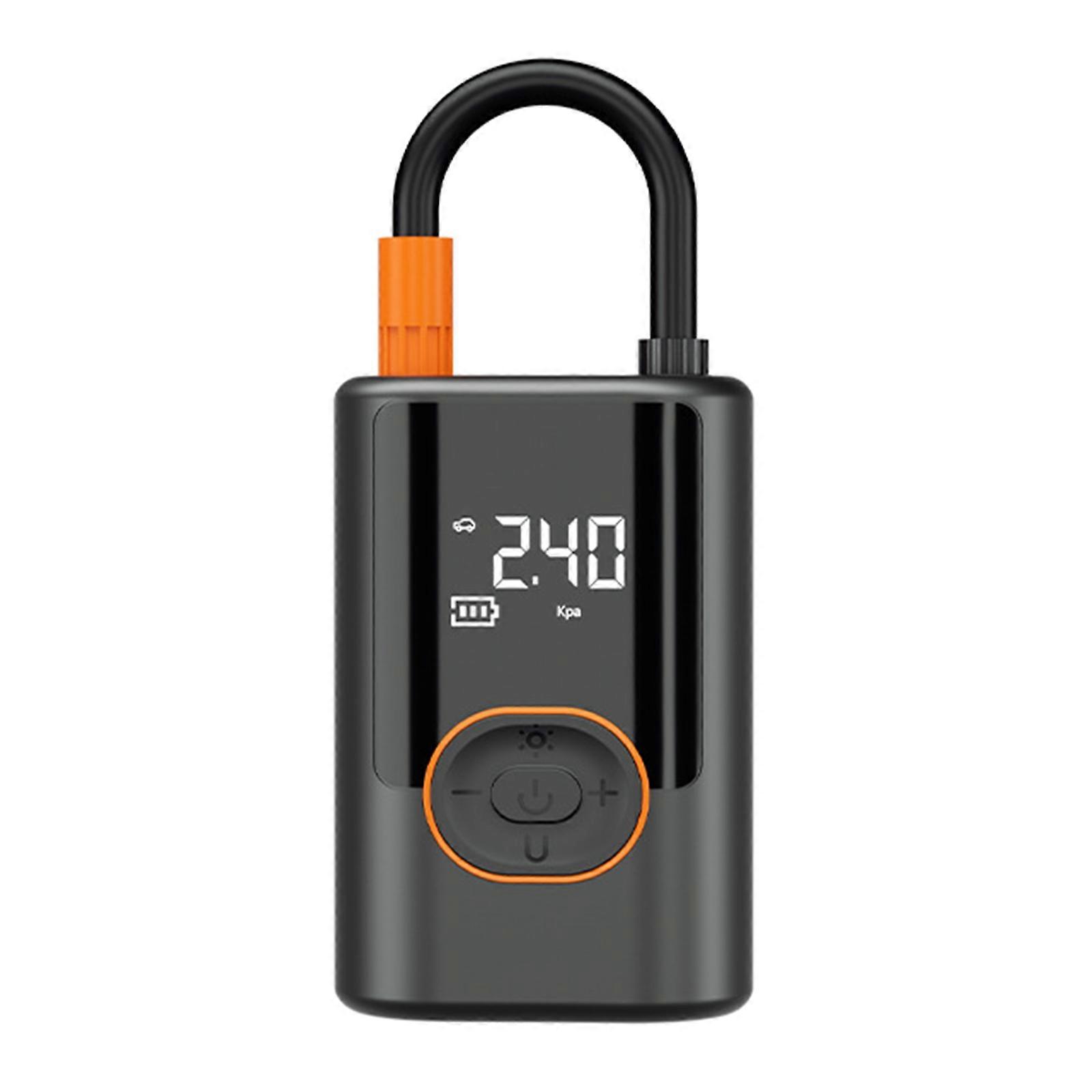 Car Jump Starters Air Compressor Wireless Tire Inflator Pump Digital Tire Inflator Automotive Starting Device with Light Multicolor