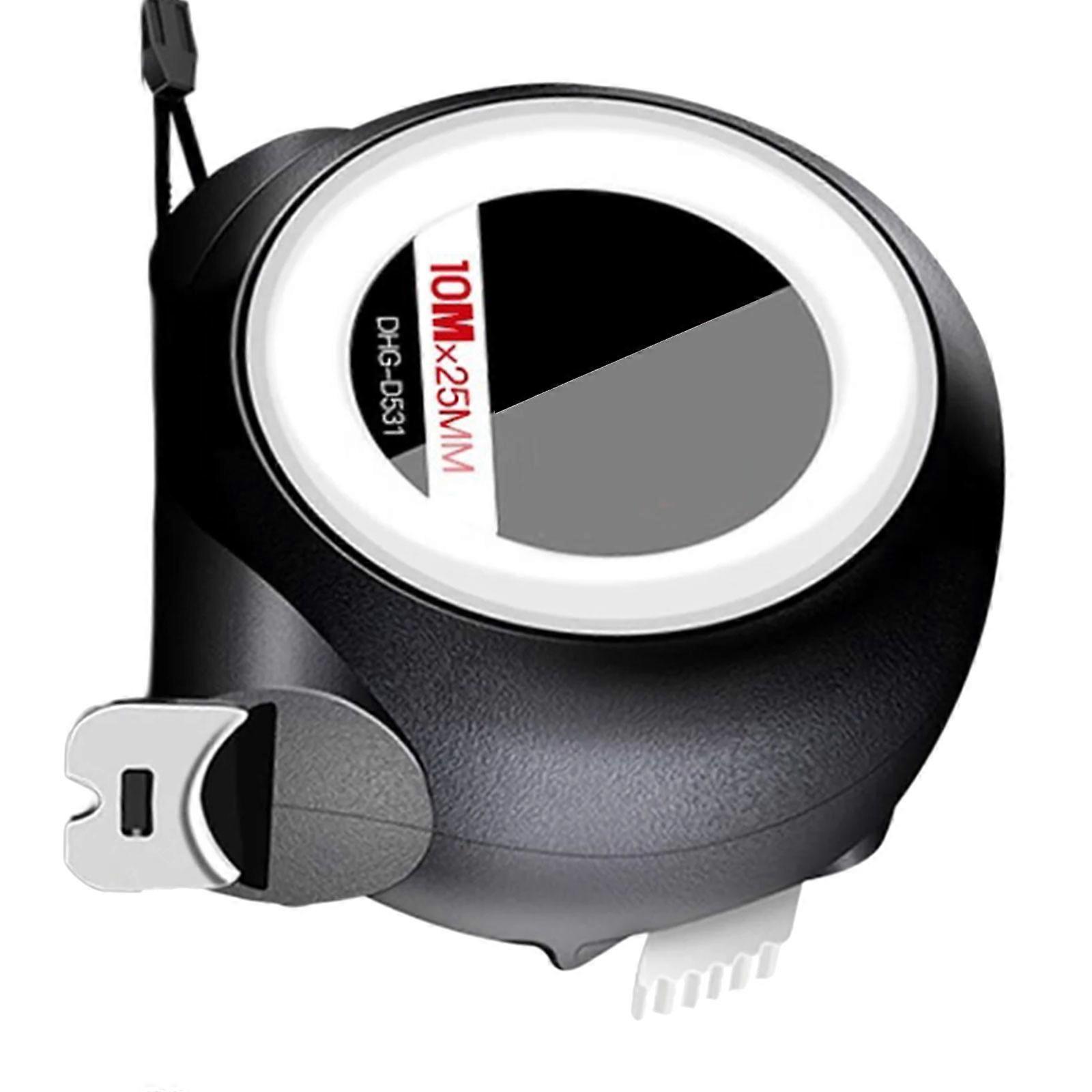 Accuracy Engineer Tape Measure Heat Treated End Hook Reinforced ABS Frame Not Wear Marking Professional Measuring Tool Multicolor