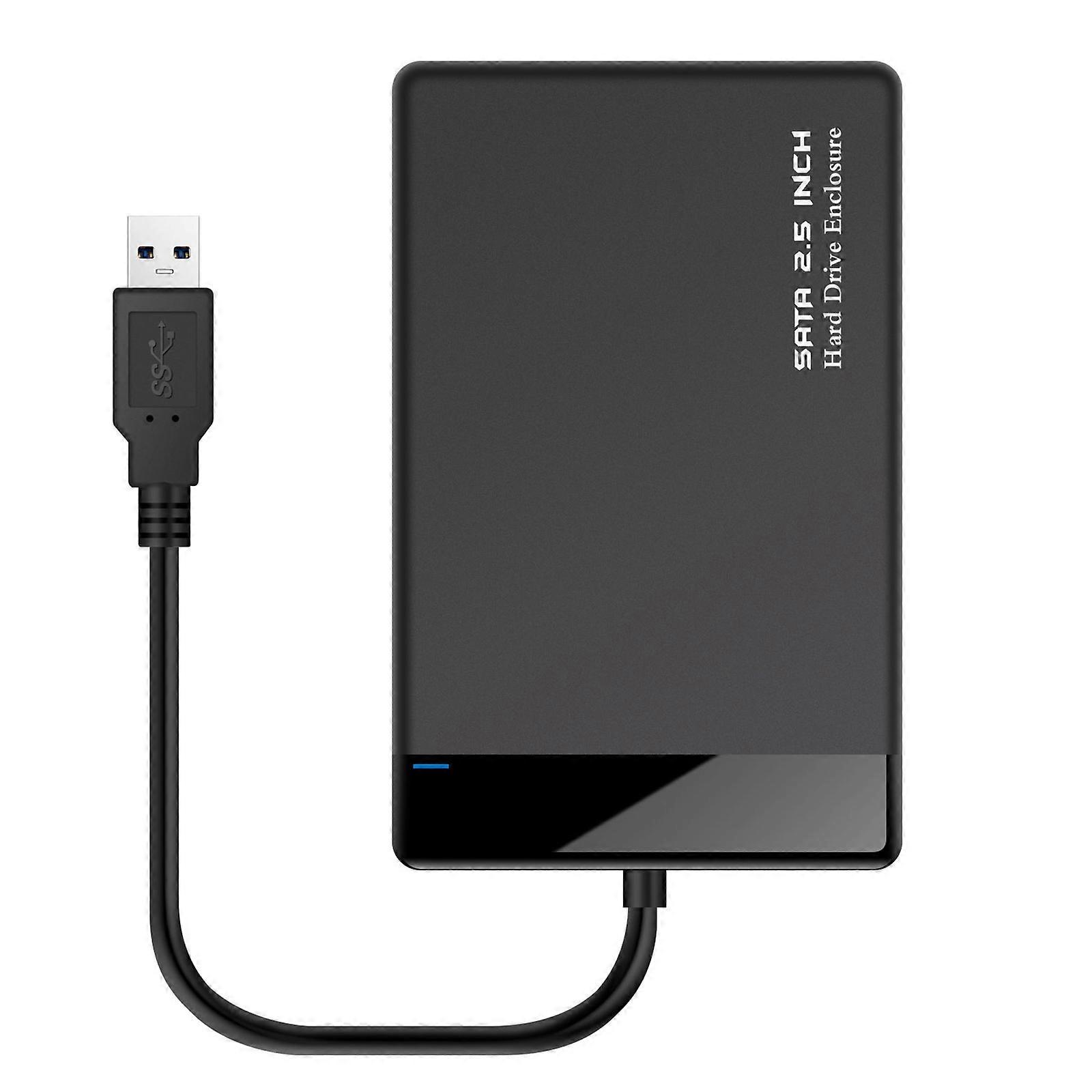 USB3.0 To 2.5inch Hard Drives Case SSDs Enclosure External Hard Drives Disk Box for PC Laptop Smartphone Accessories Multicolor