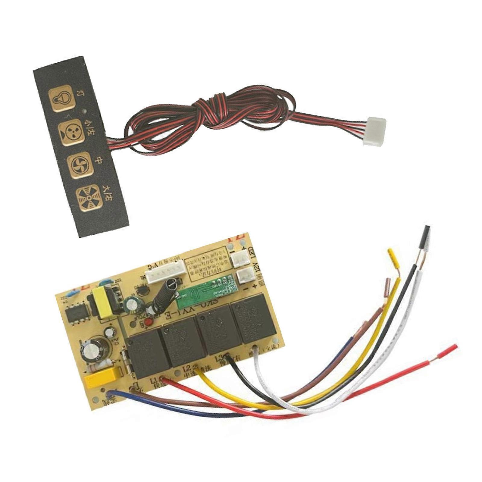 Range Hood Machine Computer Control Board Power Board Waving Switch Function Motor Motherboard with Remote Controller Multicolor