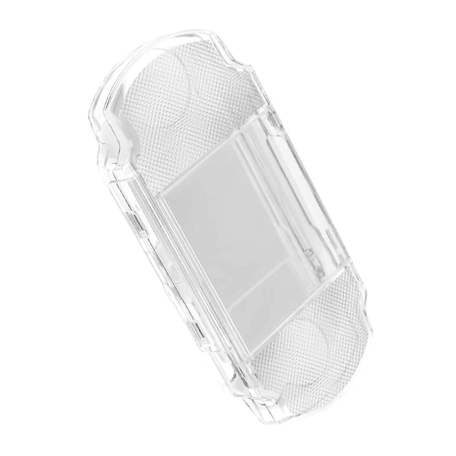 Transparent Hard Cover Polycarbonate Protector Case with Unrestricted Access Suitable for PSP1000/PSP2000 Gaming Console Multicolor
